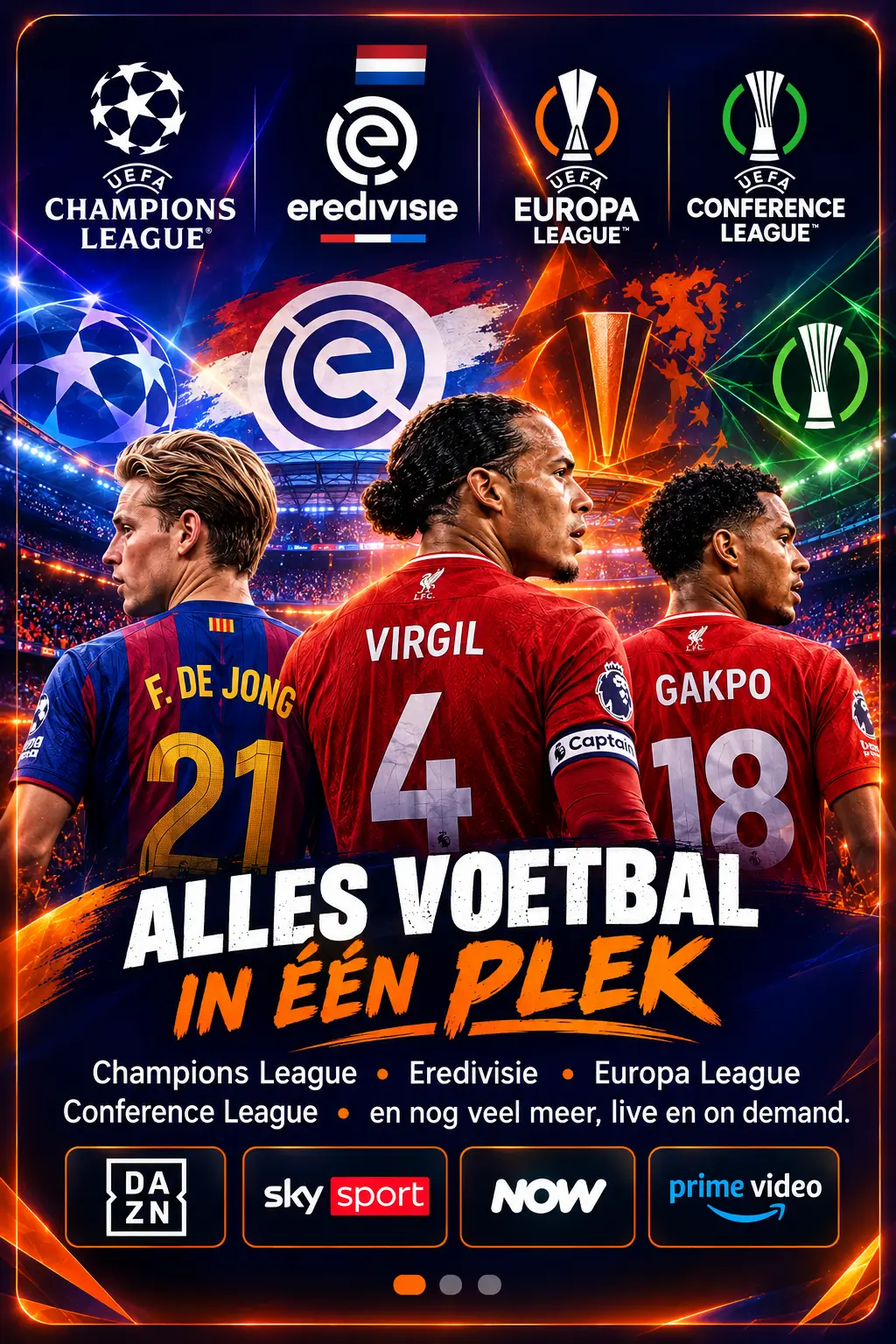 Champions League, Europa League & Conference League