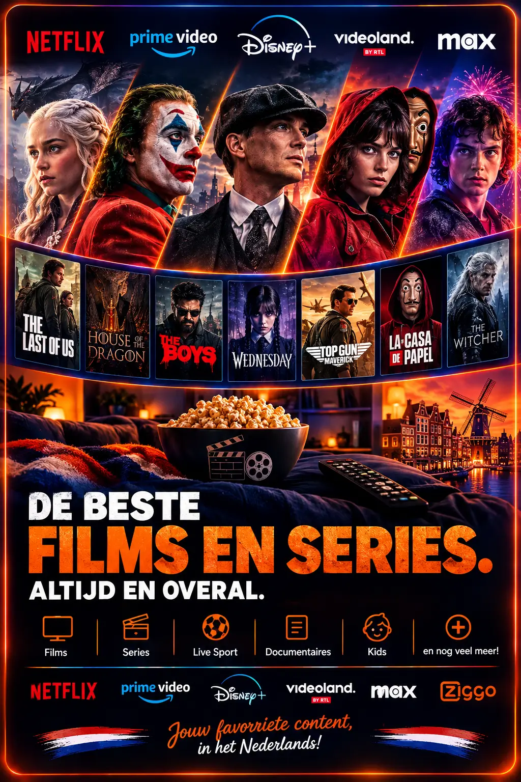 Nederlandse films en series
